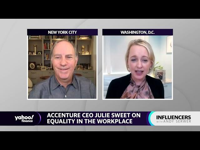 Accenture CEO talks gender equality in the workplace: It's a business issue as opposed to a HR issue