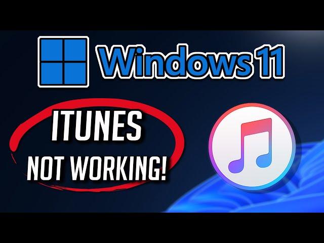 Itunes App Not Working Fix Windows 11/10 [Tutorial]