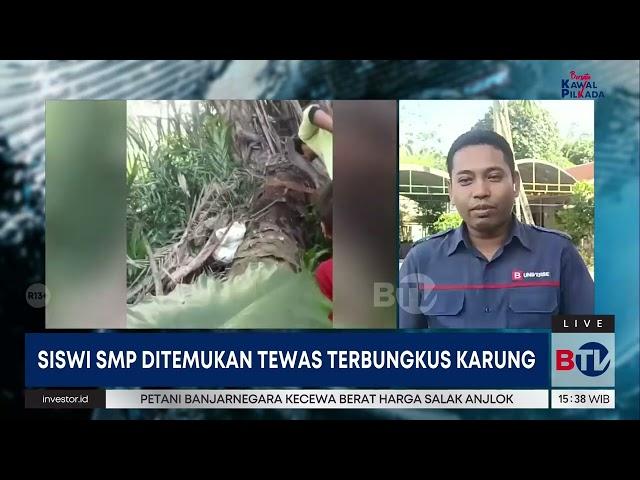 Dilaporkan Hilang, Siswi SMP di Serdang Bedagai Ditemukan Tewas Terbungkus Karung Goni | Beritasatu