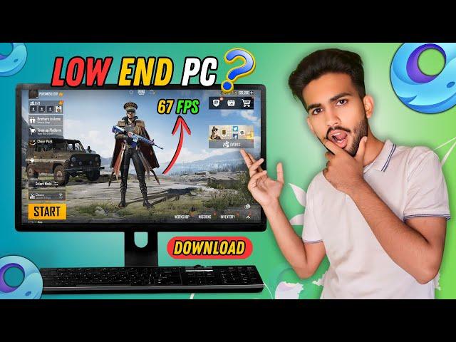 (NEW) Gameloop Lite Best For PUBG Mobile On Low End PC 4GB Ram Without Graphics Card - No VT