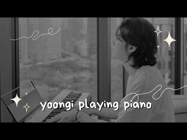 Yoongi Piano Cover sakamoto ryuichi's merry christmas mr lawrence and seesaw demo Ver