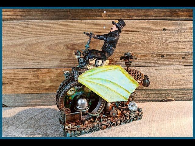 #IndustrialSteampunkYouTubeHop......Flying Machine