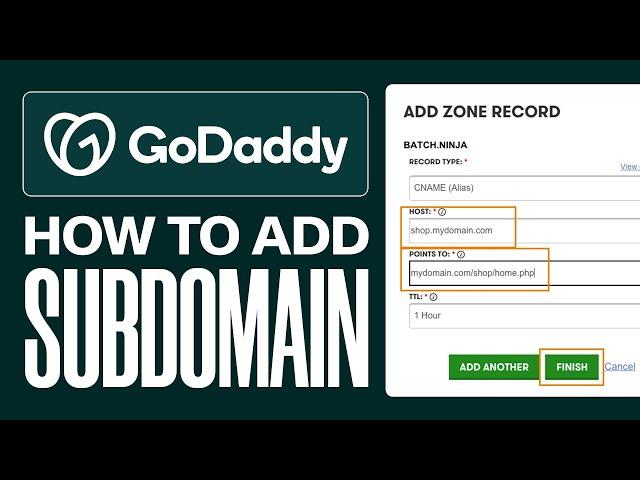 How To Add Subdomain On GoDaddy 2024 (Step by Step)