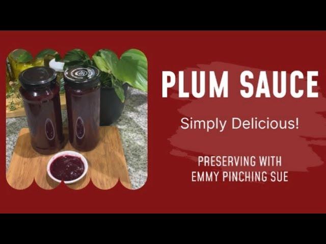 A Delicious Spicy Plum Sauce | Easy Small Batch Recipe