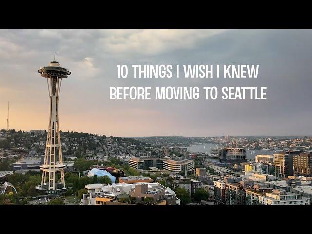 10 Things I Wish I Knew Before Moving To Seattle || Best Way To Find Your Apartment