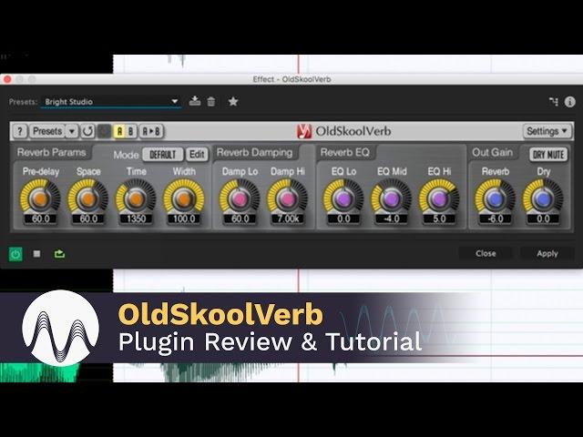 OldSkoolVerb Plugin Review and Tutorial