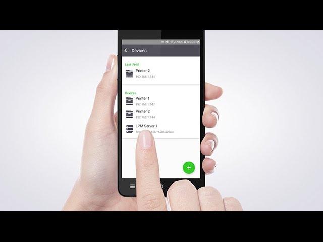 Lexmark Print Management—Using the Lexmark Mobile Print application