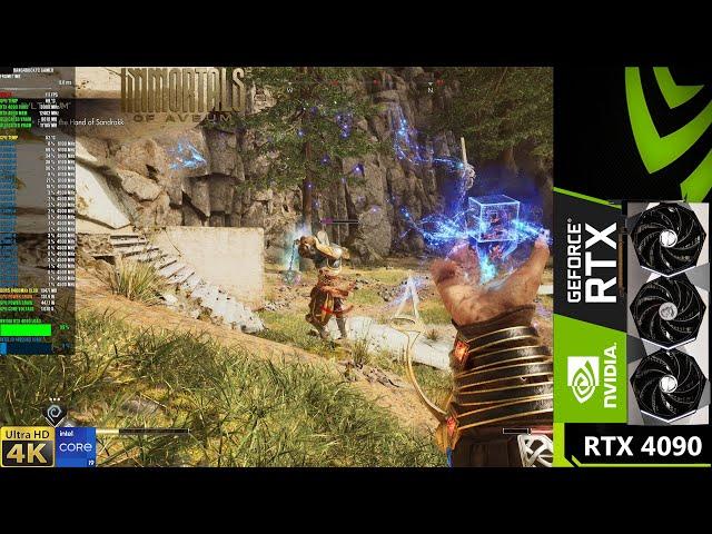 Immortals of Aveum Ultra Settings, DLSS3 4K | RTX 4090 | i9 14900KS