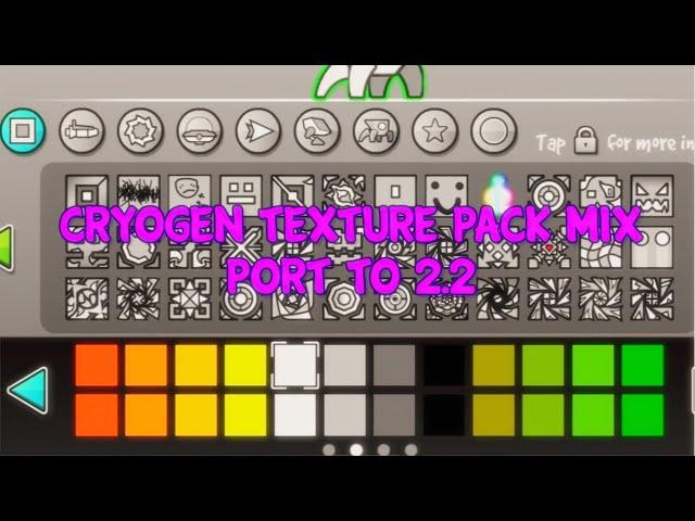 Cryogen texture pack mix (PORTED TO 2.2) BEST PUBLIC MIX FOR HIGH AND MEDIUM