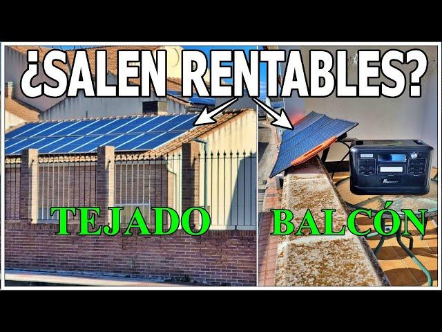 Placas solares en terrazas y balcones | instalación de paneles solares en pisos Estación eléctrica