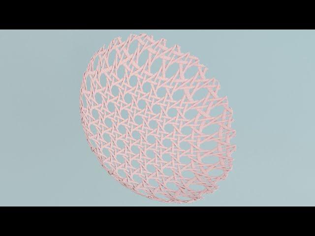 3ds Max Modeling Tutorial: Tiling Wicker Pattern