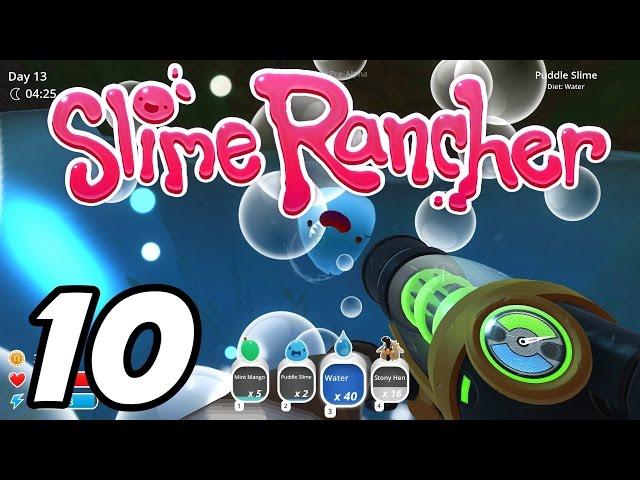 Slime Rancher E10 - Puddle Slime! (Gameplay / Playthrough / 1080p)