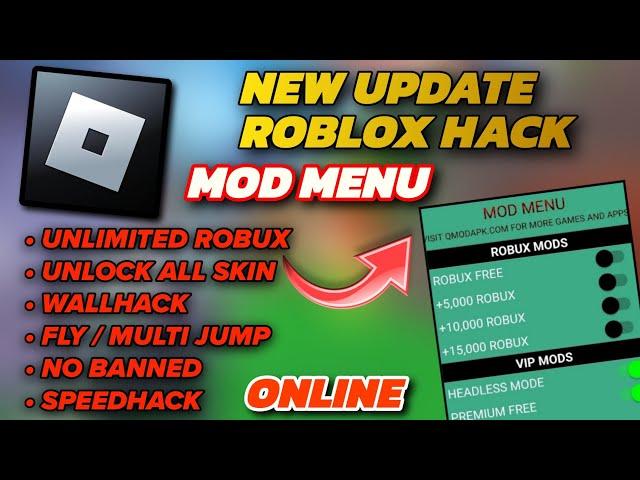 Roblox mod menu, ( Roblox Hack ) Free robux and shopping | Fly, Speed & Unlimited Robux  iOS/Android