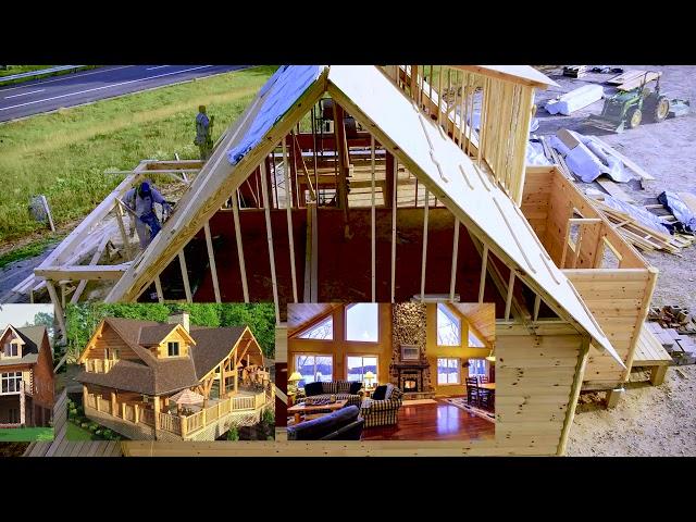 Log Home Quick Build - The Dillons Run