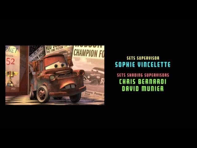 Cars End Credits (Disney Channel Version)