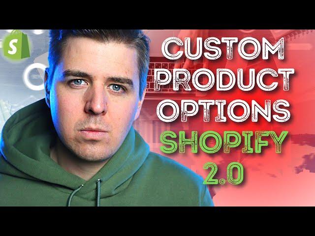 Create CUSTOM PRODUCT OPTIONS on Shopify 2.0 Dawn Theme - Without the App for FREE