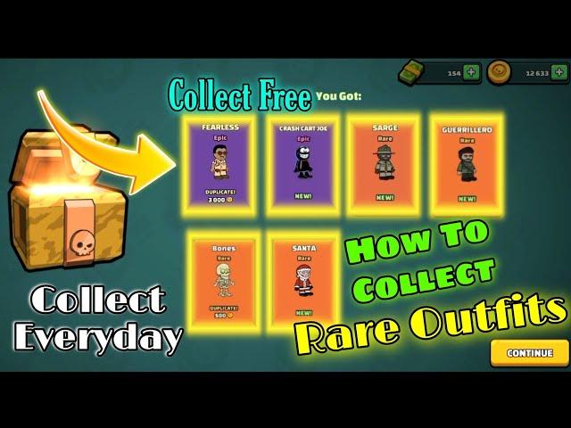 How To Open Rare Outfits In Mini Militia | Free Outfits How To Get | New Trick MINI MILITIA