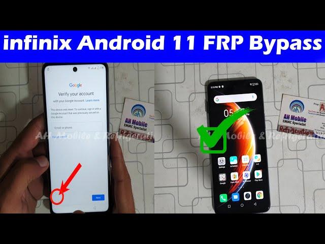 Infinix Android 11 FRP Bypass | Infinix Zero X Pro X6810 FRP Bypass