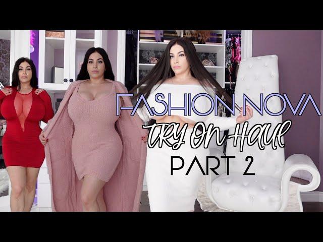 Fashion Nova Try On Haul Pt 2 by Korina Kova