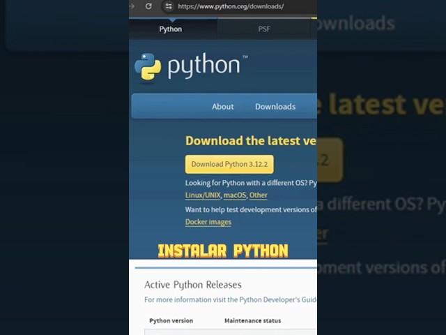 Instala Python 3 y aprende a programar #programacion #desarrolladores #python