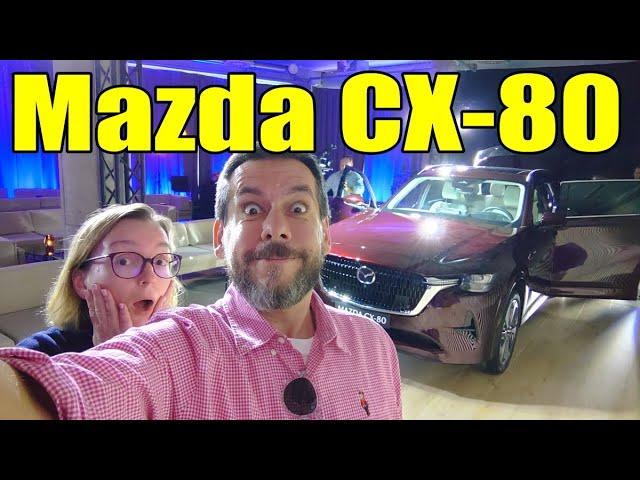 Mazda CX-80: cena, wyposażenie, silniki – Ania i Marek Jadą