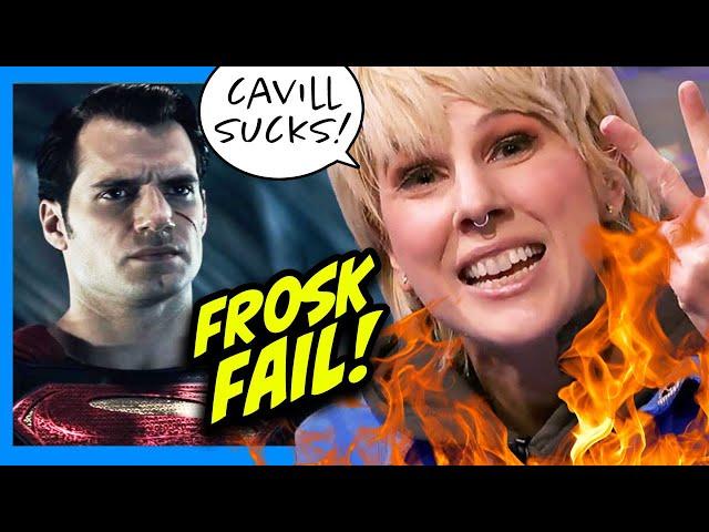 G4TV's Frosk ATTACKS Henry Cavill on Twitter and the Media Calls HER Out!