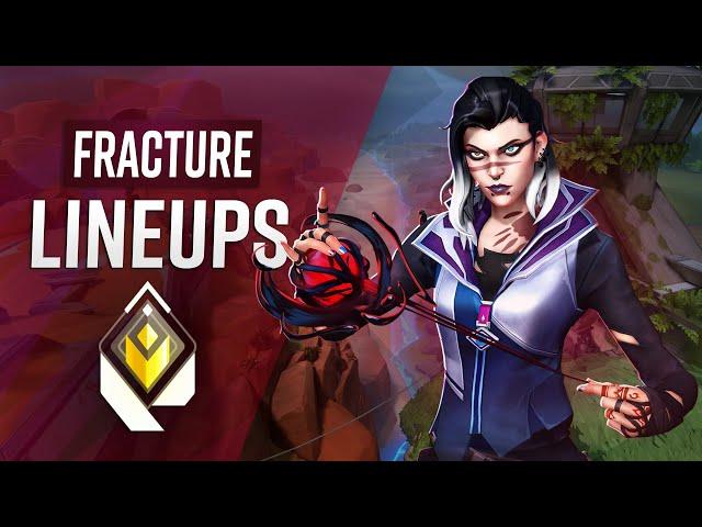 Fade Lineups Fracture - Valorant Guide *NEW*