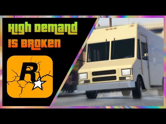 The High Demand Bonus Is Currently Broken - GTA Online