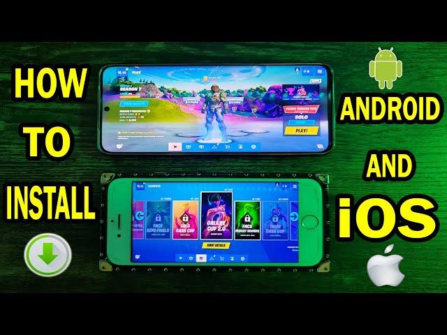 How To Install & Download Fortnite On Any IOS & Android Mobile Device For FREE!