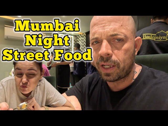 Late Night MUMBAI STREET FOOD at the Famous Bademiya! We didn’t expect this!