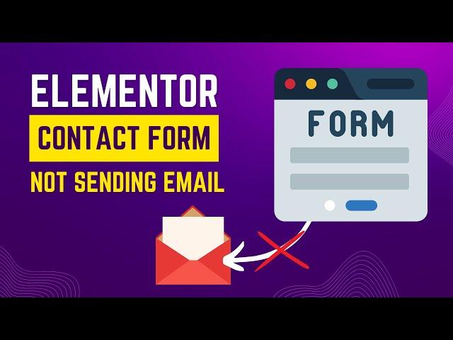 SOLVED: How to fix Elementor contact form not sending email (FluentSMTP Tutorial)