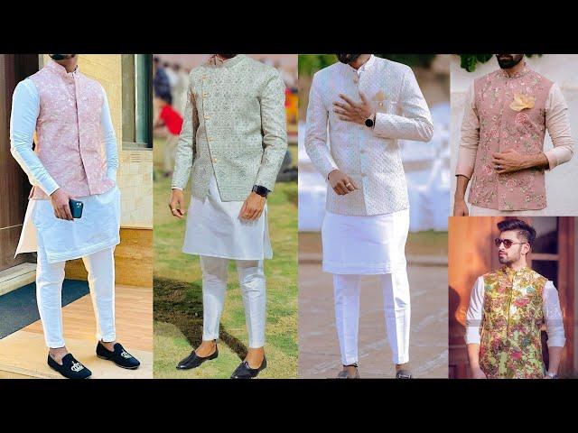 Kurta Pajama With Jacket | Kurta Pajama | Latest Men's Kurta Pajama With Jachet Design