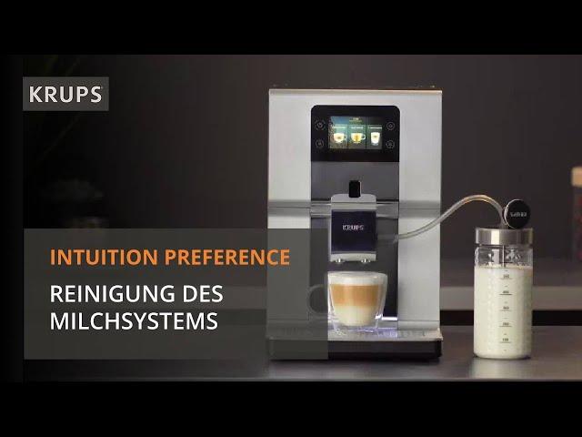 KRUPS Intuition Preference Reinigung Milchsystem