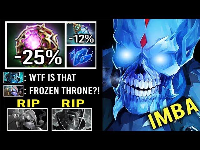 EPIC FROZEN THRONE BUILD Octarine + Shard Lich Spell Prism Delete PA Tinker Supp To Carry Dota 2