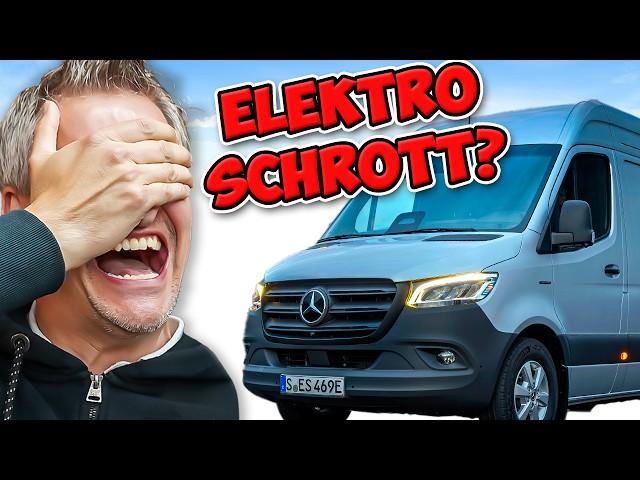 TRANSPORTER REVOLUTION? NEUER SPRINTER 2024 | TEST E-SPRINTER mit SUPERAKKU