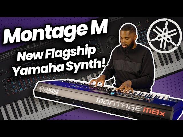 Yamaha Montage M8x - Their Flagship Synth Is More Powerful Than Ever!