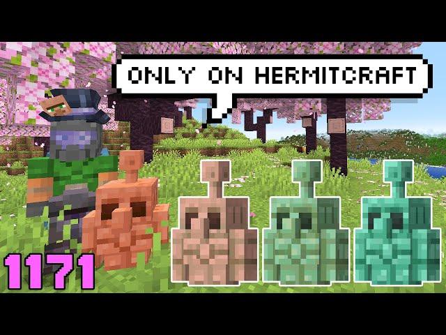 I've Added Copper Golems To The Server | Hermitcraft X 1171 #ad