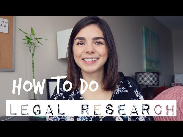 LAW SCHOOL | How to do Legal Research