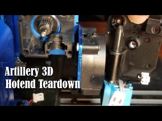 Artillery 3D Hotend Teardown and Reassembly