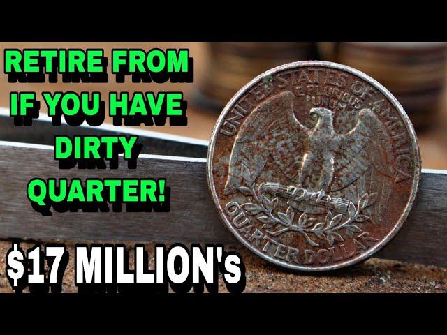 Top 10 Silver Washington Quarters That Could Make You a Fortune! Valuable Quarter to Look for!!