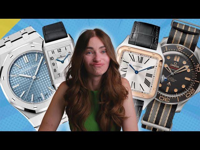 The Most OVERPRICED Watches... Omega Seamaster, Cartier Santos, JLC Reverso