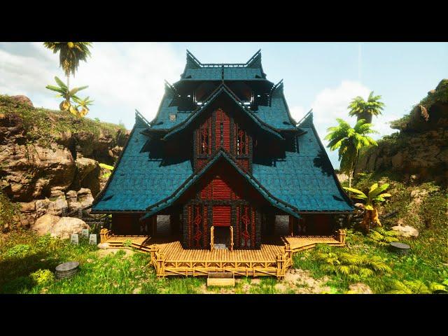 Japanese Castle | Build Tutorial | ARK: Survival Ascended