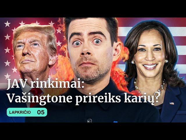 JAV RINKIMAI | HARRIS vs TRUMP | RASKEVIČIAUS BUČKIS | ru ŠNIPAI | NAUJI MINISTRAI | Tiek žinių