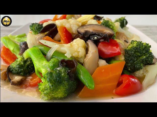 Super Quick Stir Fry Mixed Vegetables | Easy Vegetables Recipe