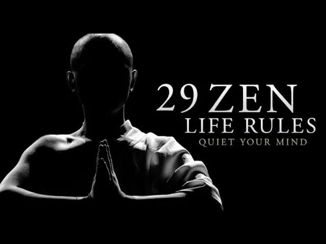 29 Rules to Live By From Zen Masters || by redfrost motivation || #stoicism #meditation #quotes