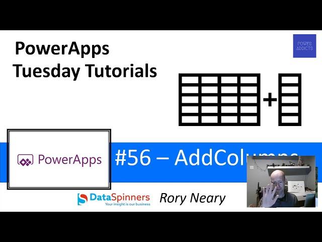Power Fx Canvas Apps #56 AddColumns