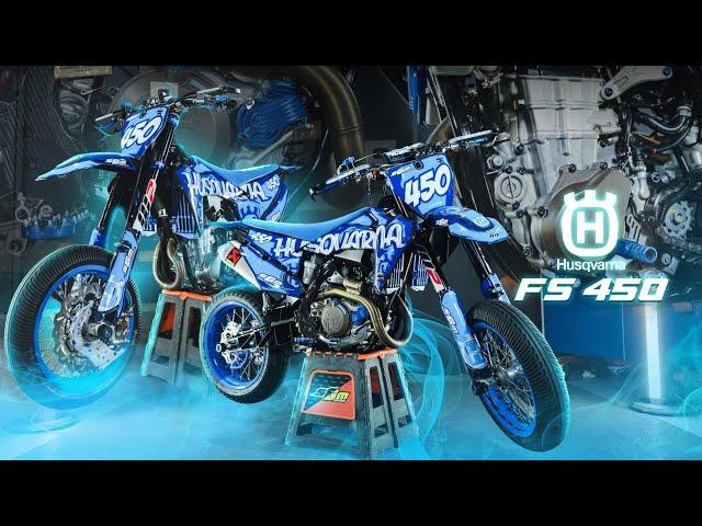 BUILDING DREAM BIKE HUSQVARNA FS 450 2022 BY SGM RACING