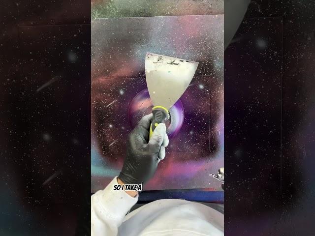 How to use an airbrush for spray paint art