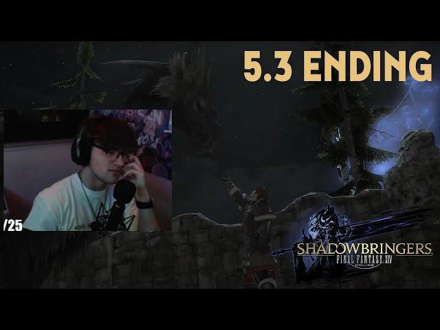 FFXIV Shadowbringers 5.3 Ending Reaction - Twitch Highlights (Final Fantasy XIV)