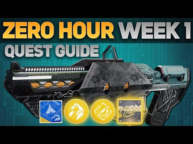 Zero Hour Quest Week 1 Guide - First Switches & Vault Puzzle - Destiny 2 Exotic Mission
